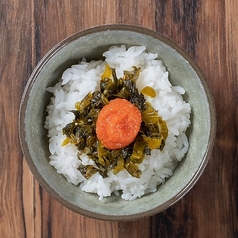 明太高菜ごはん