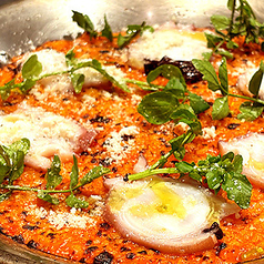 Octopus&cresson risotto