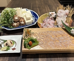 料 しろ黒のコース写真