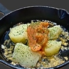 明太子とポテトのアヒージョ