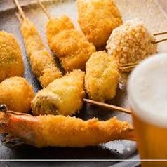 串揚げの盛り合わせ