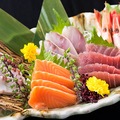 料理メニュー写真&nbsp;お刺身おすすめ五点盛り
