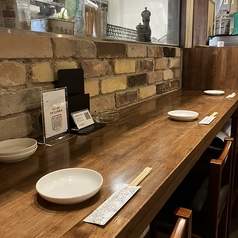 カウンター席×3席ご用意しています◎お気軽にご利用ください！
