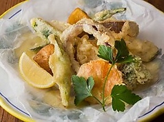 魚介のフリット ~海老・タコ・白身魚・ゼッポリーネ~
