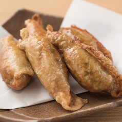 鶏皮揚げ餃子