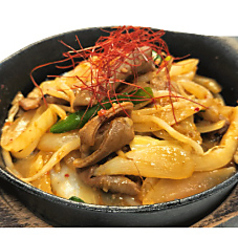 辛味ホルモン炒め