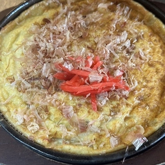地だこの山芋ふわトロ鉄板焼き（ソース／出汁醤油）
