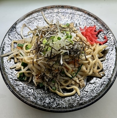 塩焼きそば(沖縄そばの麺)