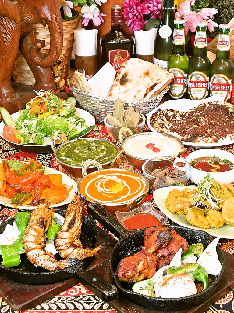 本格インド料理のコースでパーティーはいかが？