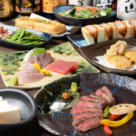 多彩な自慢の創作和食