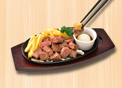 牛カットステーキ（ステーキソースorおろしレモンポン酢）