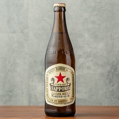 瓶ビール赤星 中瓶