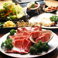 米沢牛焼肉 炎鵬のコース写真