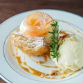 料理メニュー写真 自家製アップルパイ～バニラアイス添え～