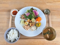 季節のランチ　チキンステーキディアボロ風