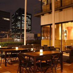 間接照明があたたかな雰囲気!