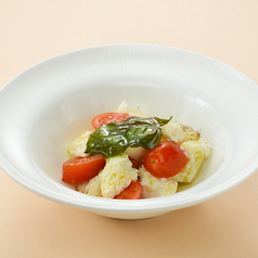 【ディナー限定】いわき産トマトとモッツァレラのカプレーゼ仕立て