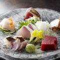 料理メニュー写真&nbsp;旬のお刺身5種り合わせ（1人前）