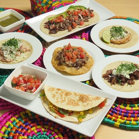 本場メキシコの絶品料理が楽しめます！伝統的な味とスパイスが広がり食べ応えも抜群◎