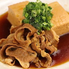 コトコト煮込んだ肉豆腐