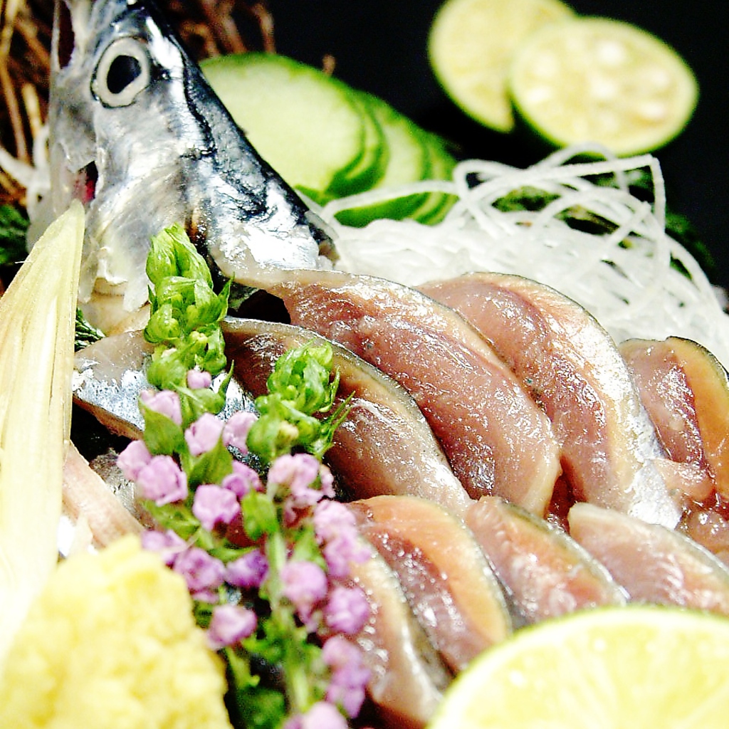 【お魚】お魚は旬の魚を常時10種類前後用意しております★