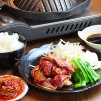 大満足な生蝦夷ジンギスカン定食