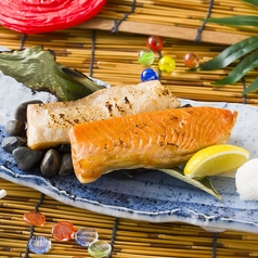 サーモンハラス塩焼き