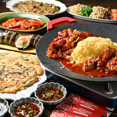 韓国料理 カンナムポチャのコース写真