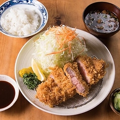 特リブロースかつ定食