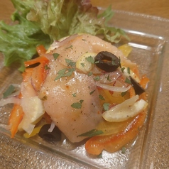 レモン香るサーモンマリネ