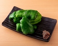 料理メニュー写真&nbsp;バリバリ味噌生ピーマン