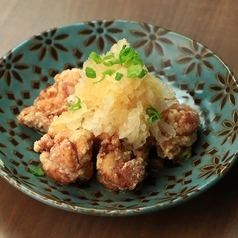 鬼おろしポン酢鶏モモ唐揚げ