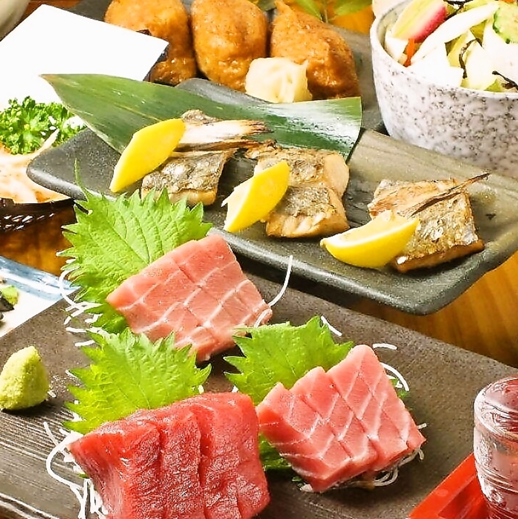 【季節の和風5300円コース】２時間飲み放題付き宴会