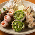 料理メニュー写真&nbsp;【野菜巻き串】盛り合わせ