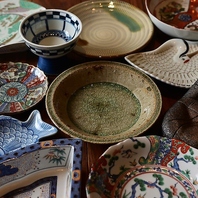 【オーナーこだわり詰まった「器」は注目すべし♪】