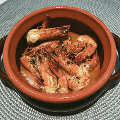 香りがたまらない　ガーリックシュリンプ