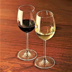 グラスワインも種類豊富に取り揃えています！