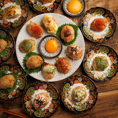 つくね全種盛り