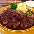 料理メニュー写真&nbsp;チャックアイロールステーキ　