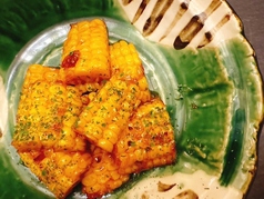 とうもろこし甘辛醤油バター焼き