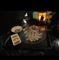 鶏刺し&鶏ホルモンさし