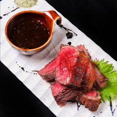 のべ阿波牛王様イチボの炙り焼き