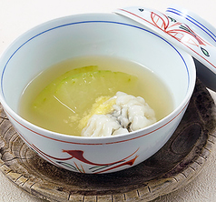 鱧と冬瓜のあんかけ