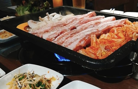 別府鉄輪にある韓国料理「別府美味 どけび」サムギョプサル食べ放題もご用意！