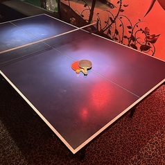 卓球もあります。