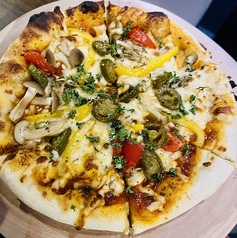 ハラペーニョトマトピッツァ