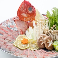 お造りから焼物までお魚メニューも豊富