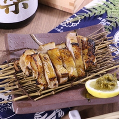 阿波尾鶏の炭火焼き