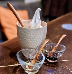 当店自慢のソフトクリーム！の写真