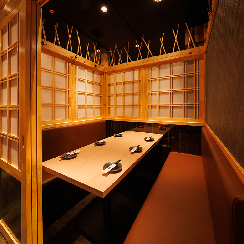 駅徒歩3分の隠れ家個室♪2名様～最大80名様まで利用可能な個室空間を完備しております♪